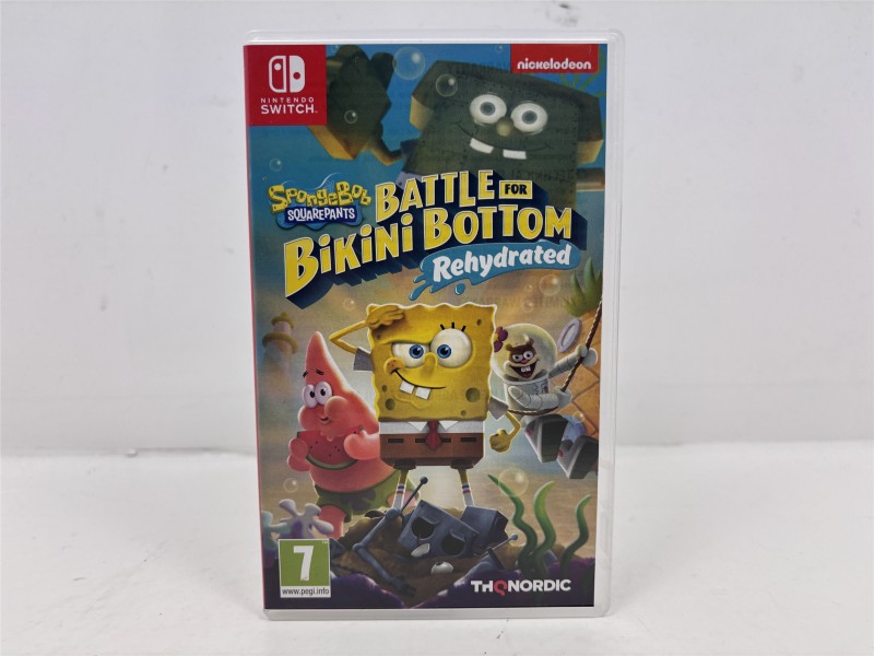 Spongebob Battle For Bikini Bottom Nintendo Switch