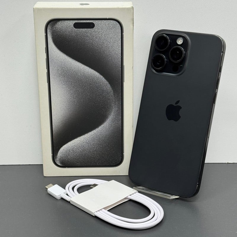 Apple iPhone 15 Pro Max - 256GB - Unlocked - Battery Health 81% Cc