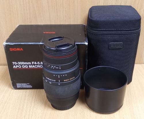 Sigma 70-300mm F/4-5.6 Apo Dg Macro Lens For Canon | 037000135885