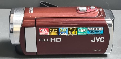 Jvc Camcorder With Charger Red 018000203395 Cash Converters