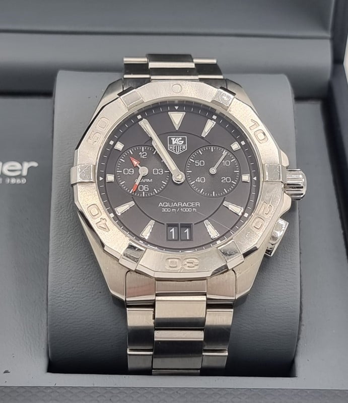 Tag Heuer Aquaracer Way111z Watch Mens Way111z for Second Hand