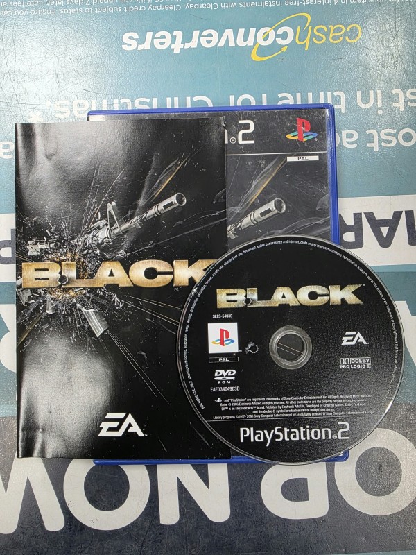 Black W/ Manual Playstation 2 | 033400136134 | Cash Converters