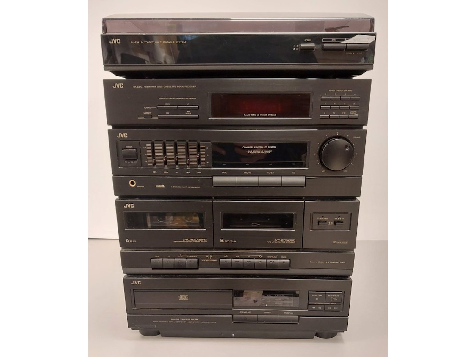 Jvc 5 Stack Sound System Al-E21bk | 049300171268 | Cash Converters