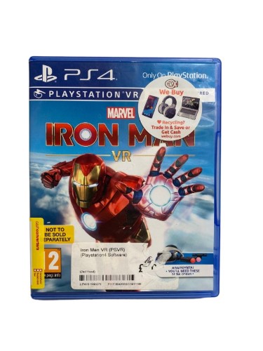 Iron Man Vr Playstation 4
PlayStation Game Disc
