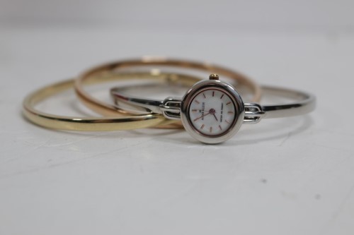 Sterling silver on sale bangle watch