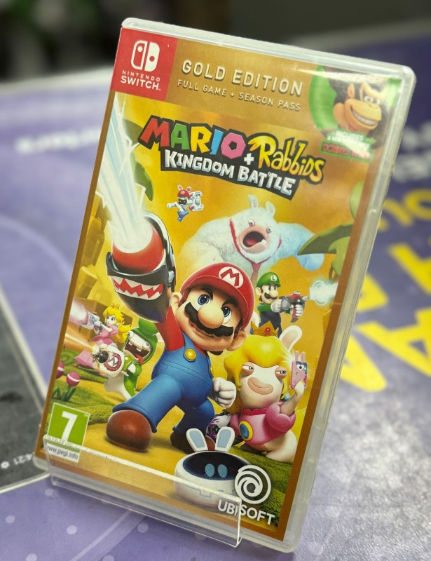 Mario + Rabbids Kingdom Battle Gold Edition Nintendo Switch ...