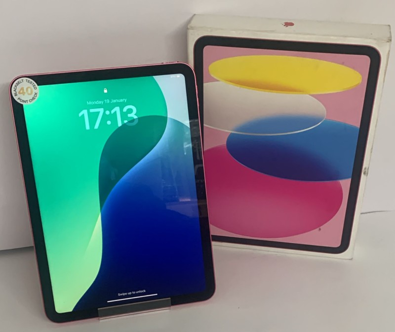 Apple . iPad 10Th Gen (A2696) 256GB Pink | 046400101594 | Cash Converters