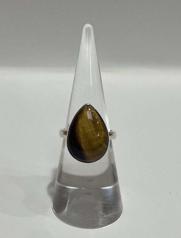 Brand New Various Gemstone Ring Silver Unisex Ring With Stone Size L ...