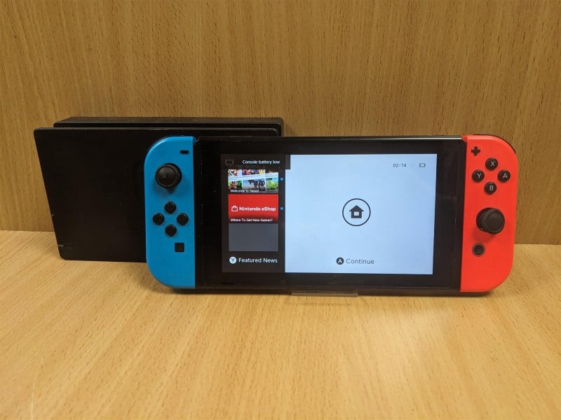 Nintendo Switch Black for £79.99 Second Hand