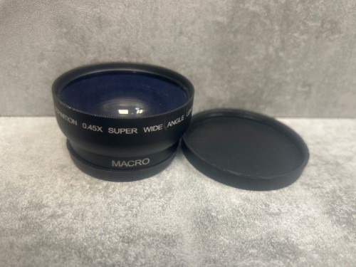 digital high definition 0.45 x wide angle lens with macro