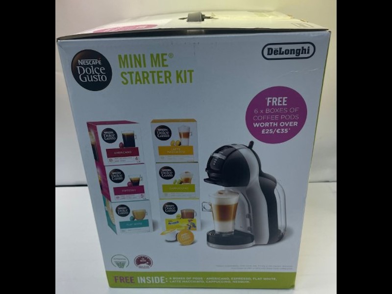Nescafe Dolce Gusto Mini Me Starter Kit Coffee Machine,Free 6