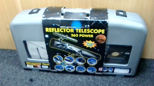 Reflector Telescope 262 Power Black 021600132691 Cash Converters