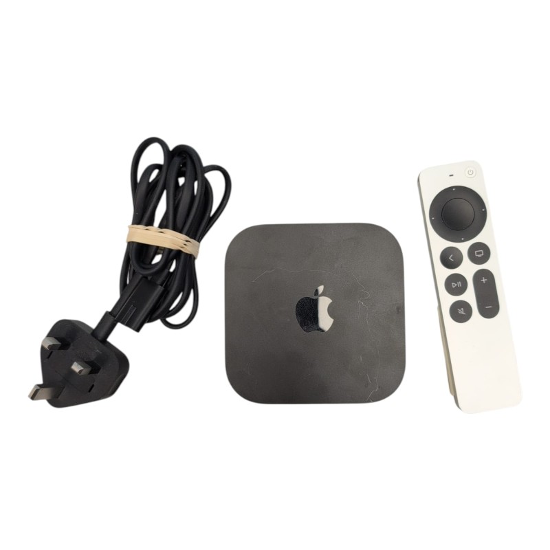 Apple TV 4K (3rd Gen) A2737 Black for £89.99 Second Hand