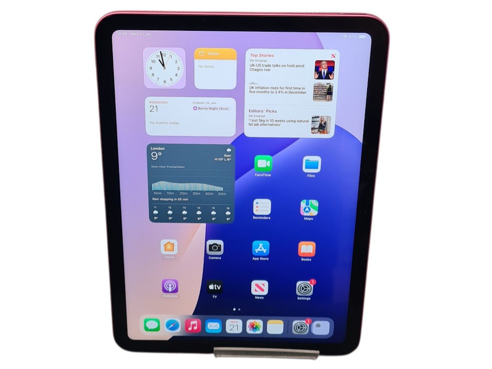 Apple iPad 10Th Gen iPad 10Th Gen (Wifi/64GB/B) 64GB Pink ...
