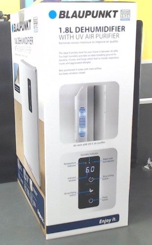 Blaupunkt Dehumidifier With Uv Air Purifier 1.8L (387117) Silver