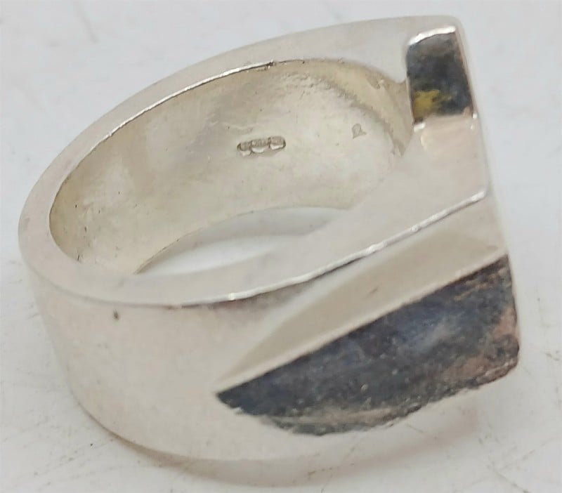 Star Silver Mens Ring Size Z | 030100261137 | Cash Converters