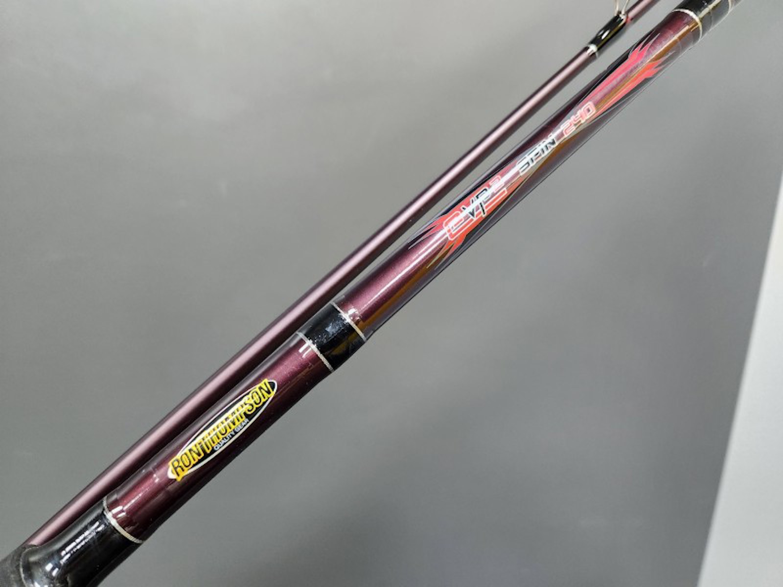 Ron Thompson Evp2 Spin 240 Fishing Rod Black | 049500126907 | Cash ...