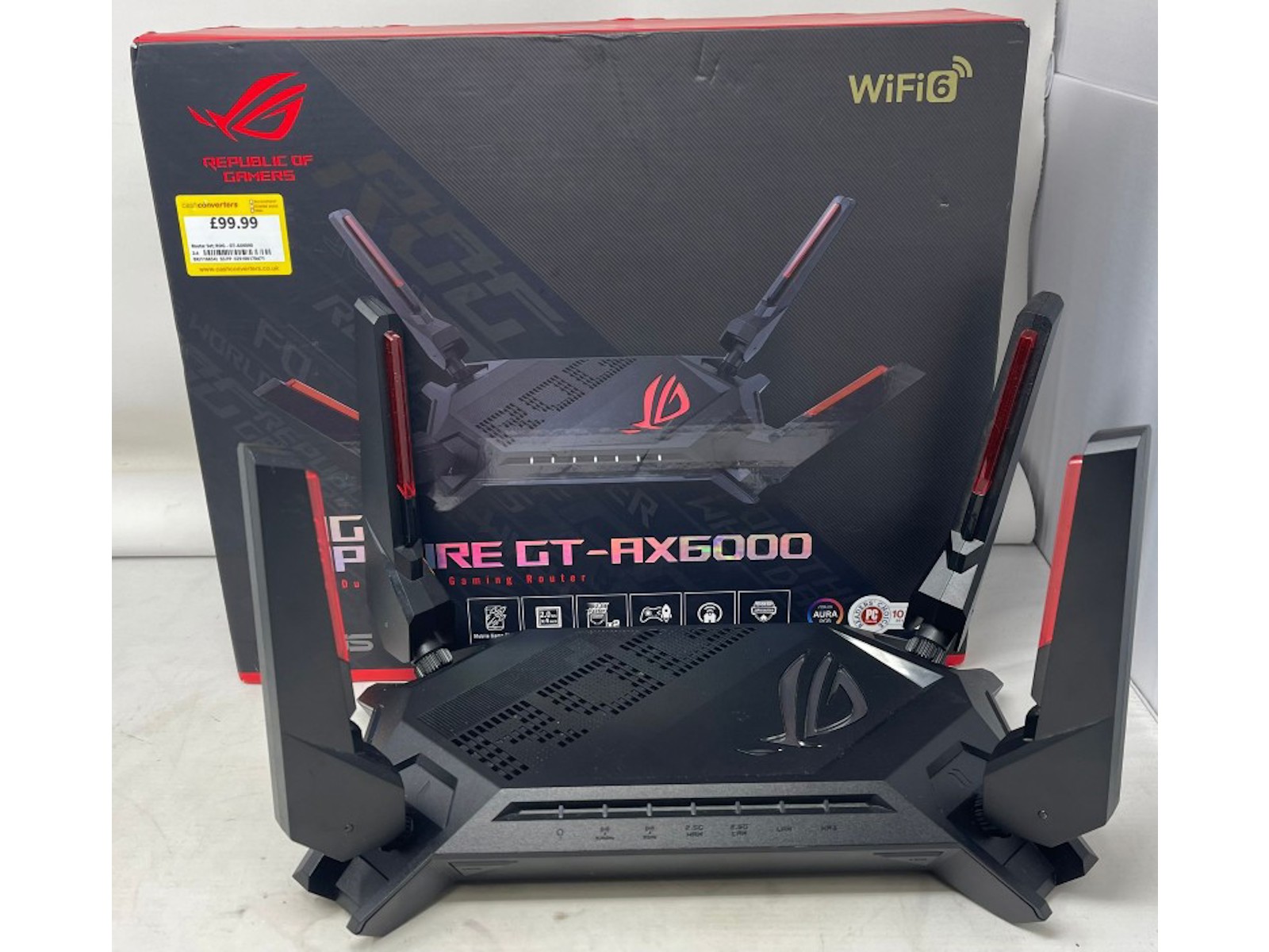 Rog Gt-Ax6000 Wireless Ethernet Router | 029100178471 | Cash Converters