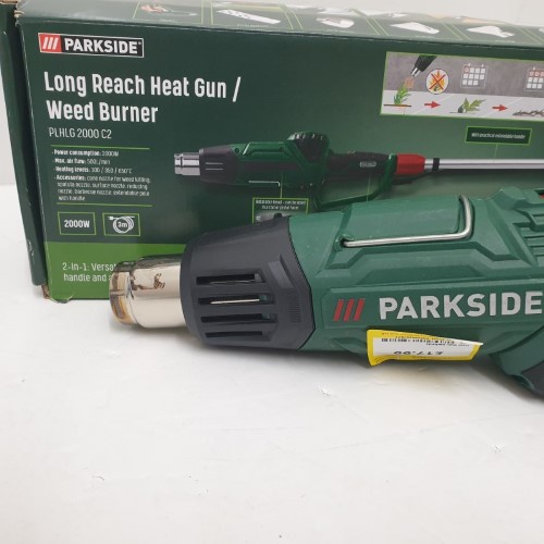 Parkside 2000W Long Reach Heat Gun / Weed Burner. 038600287877 Cash