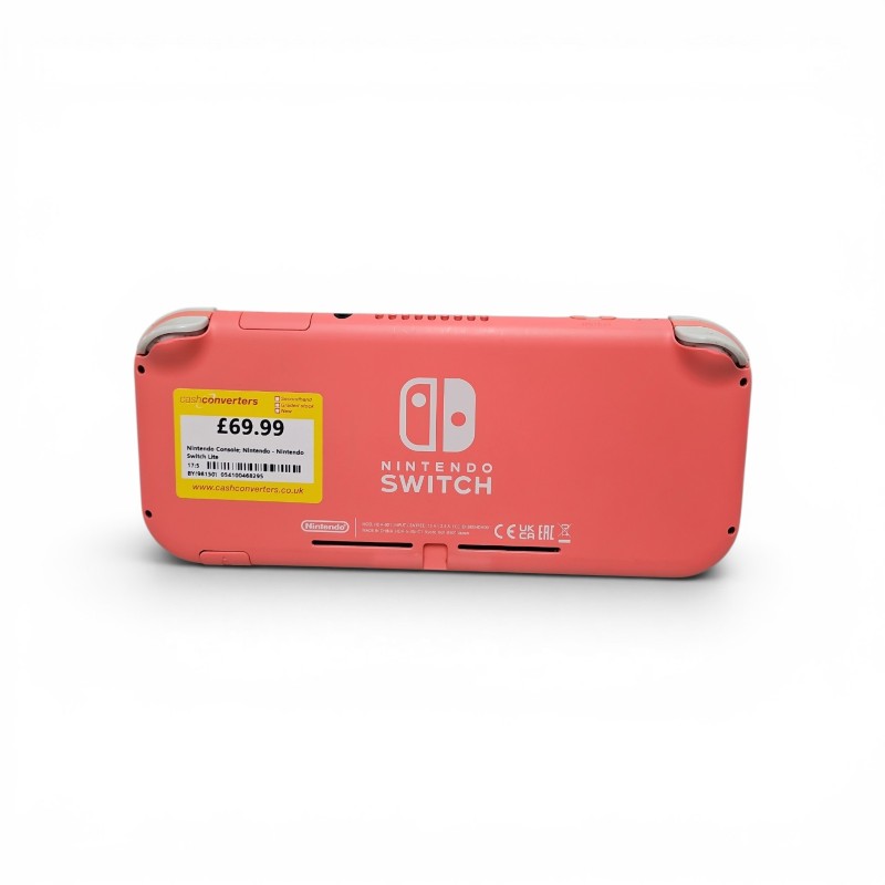 Nintendo Switch Lite Pink for £69.99 Second Hand
