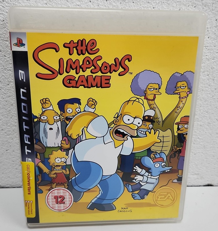 The Simpsons Game Playstation 3 | 059300015114 | Cash Converters