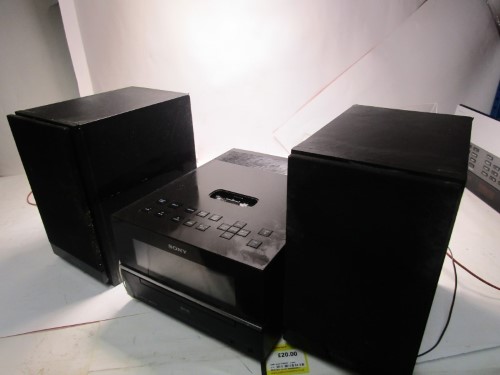 (Stereo System) Sony, Black Black 046800056824 Cash Converters