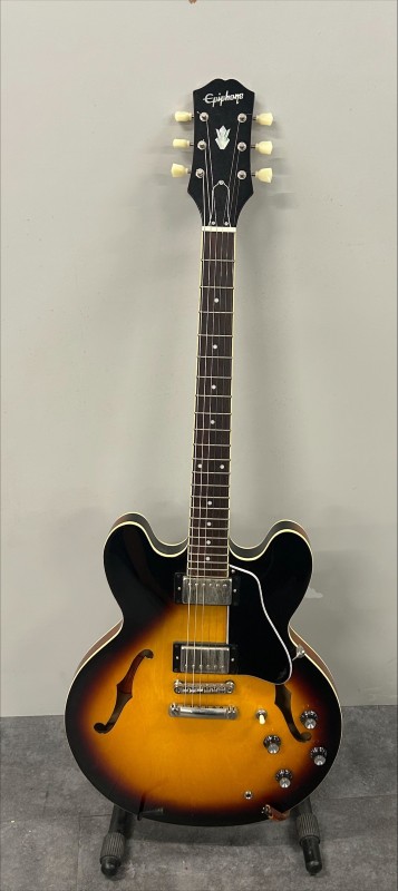 Epiphone Es-335 Ig Vintage Sunburst Brown | 048500422459 | Cash Converters