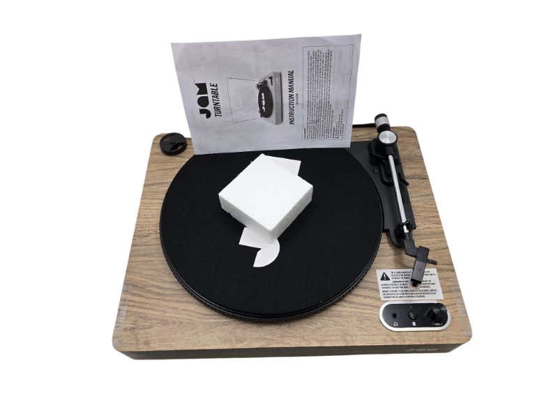 Jam Vinyl Bluetooth Turntable Black | 020400227334 | Cash Converters
