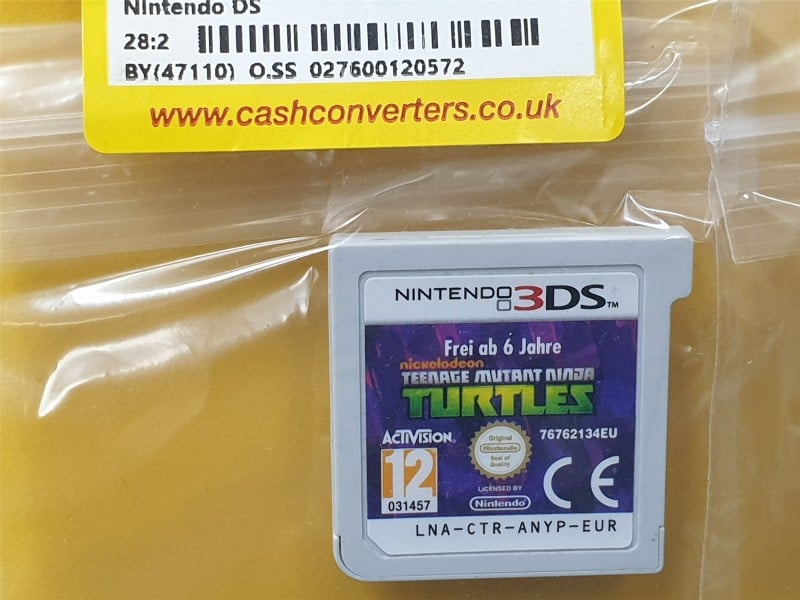 Teenage Mutant Ninja Turtles Nintendo 3DS | 027600120572 | Cash Converters