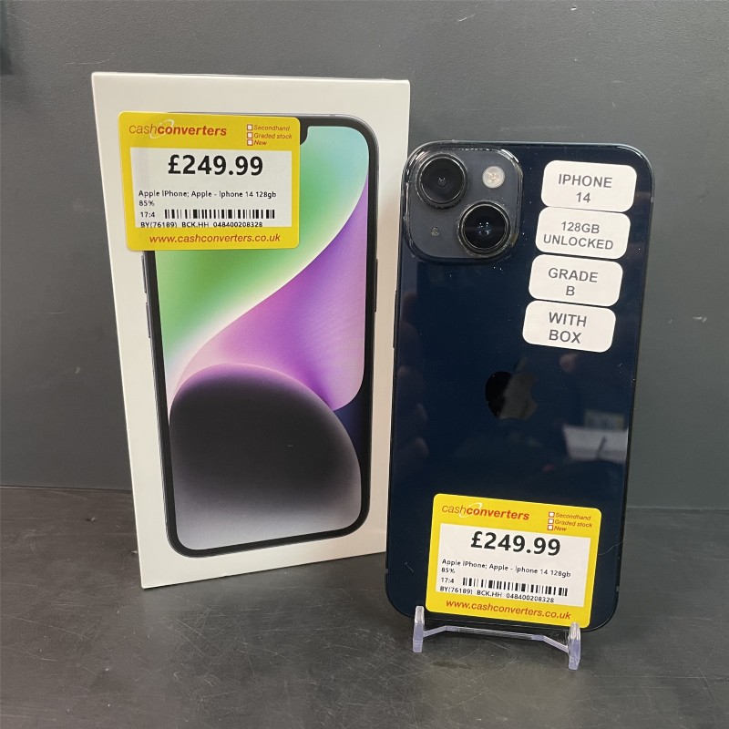 Apple iPhone 14 Pro Max A2894 128GB Purple for £389.99 Second Hand Apple iPhone 14 Pro Max A2894 128GB Purple for £389.99 Second Hand