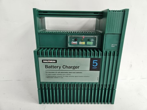 Car battery store charger halfords