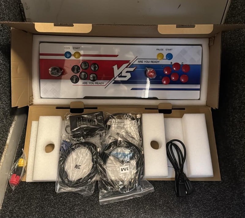 Retro 11000 Pandora 2-Player Arcade Console | 031000321234 | Cash ...