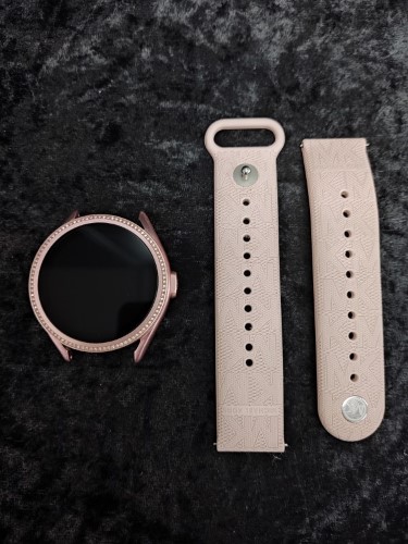 Michael Kors Access Sofie Smartwatch Pink snake MKT5068 NEARLY NEW  eBay