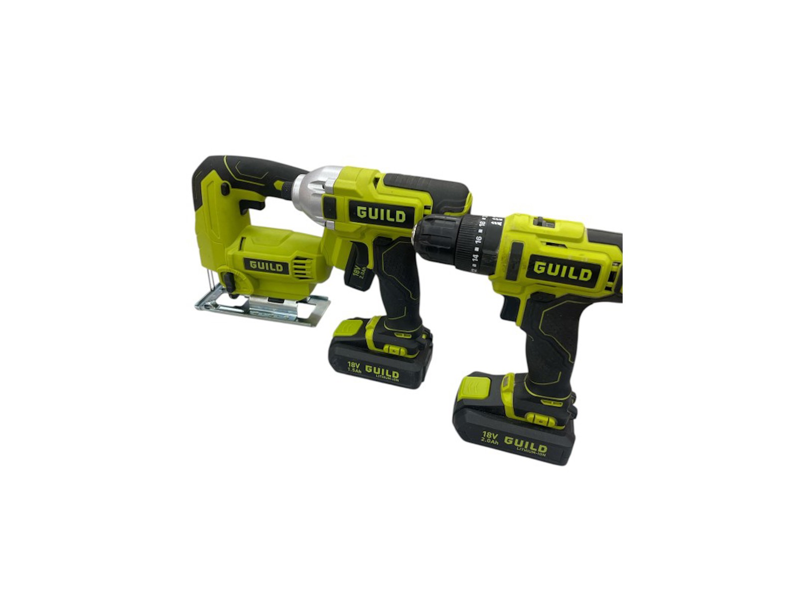Guild Tool Box Guild Impact Driver,Combi And Jigsaw Green | 019200214572 | Cash Converters