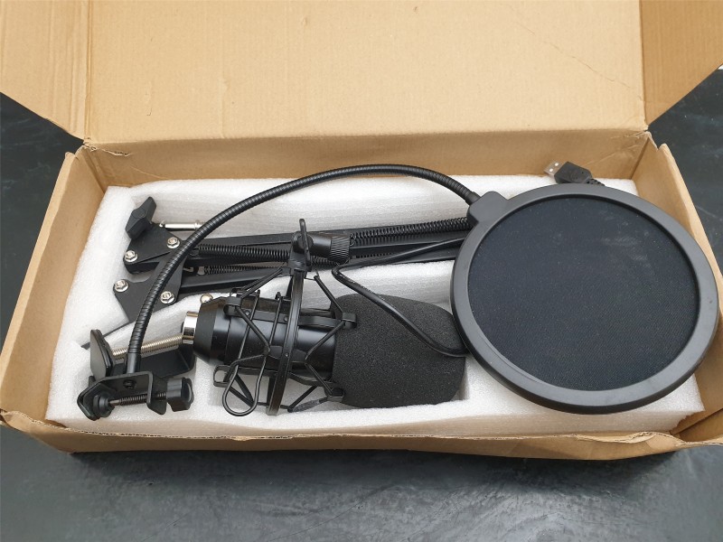Microphone Podcast Microphone PC Condenser Gaming Mic | 019800147418 ...