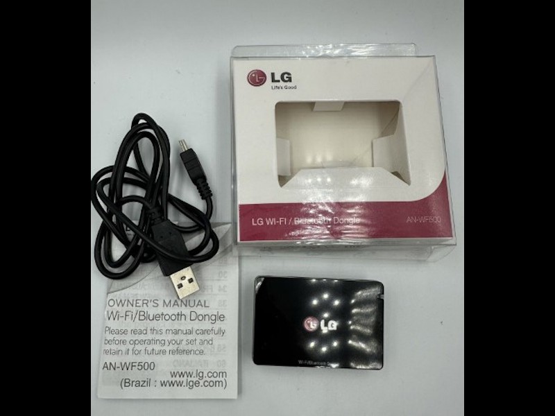 LG Wi-Fi/Bluetooth Dongle An-Wf500 Black, 048500321518