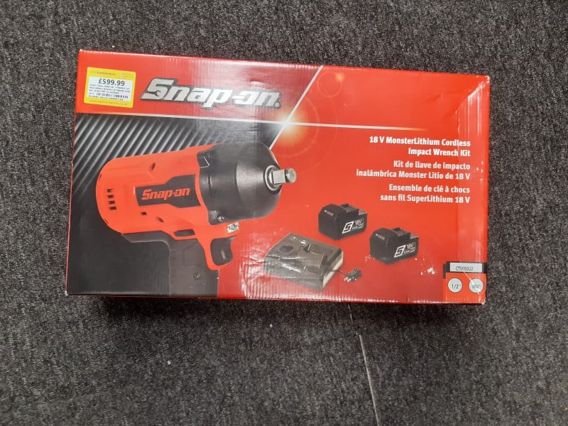 Snap On Ct9050u2 1/2 Inch Impact Wrench Set for Second Hand