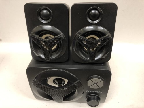 Goodmans Gaming 2.1 Sound System Black 041800162164 Cash Converters