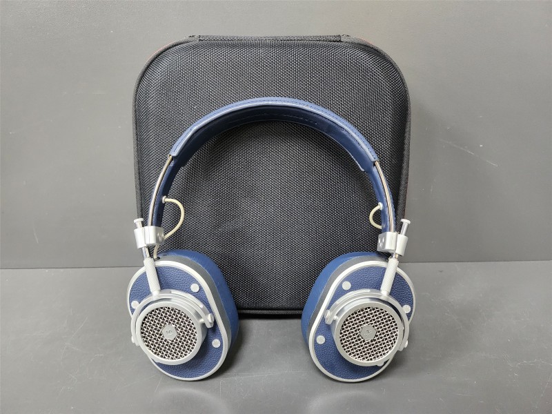 MASTER & DYNAMIC MH40 ネイビー MH40 & Master Navy⁄Silver .in