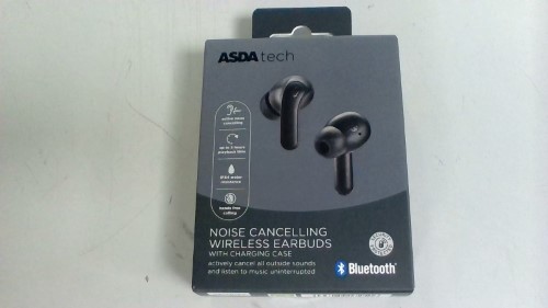 Asda Tech Noise Cancelling Earbuds Black 021600127265 Cash Converters