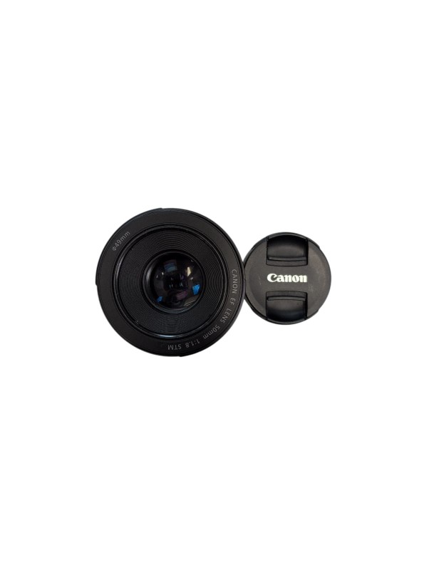 Canon Ef 50mm F/1.8 Stm Black Lens Prime Canon Eos Black for