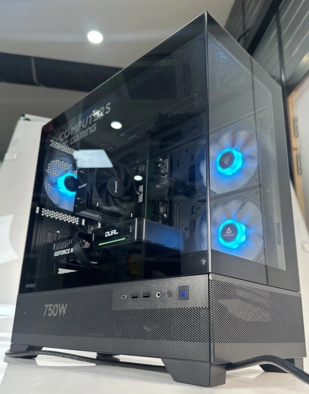 Pre Built Gaming PC Windows 11 Home, AMD Ryzen 5 5500, 16GB Ram, 500GB ...
