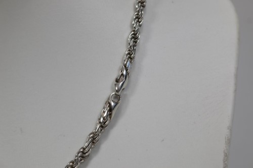 Italian Sterling Rope Chain for $3 : r/ThriftStoreHauls