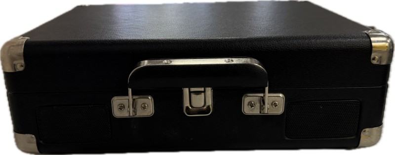 Unbranded Portable Vinyl Record Player Black | 020700398341 | Cash ...