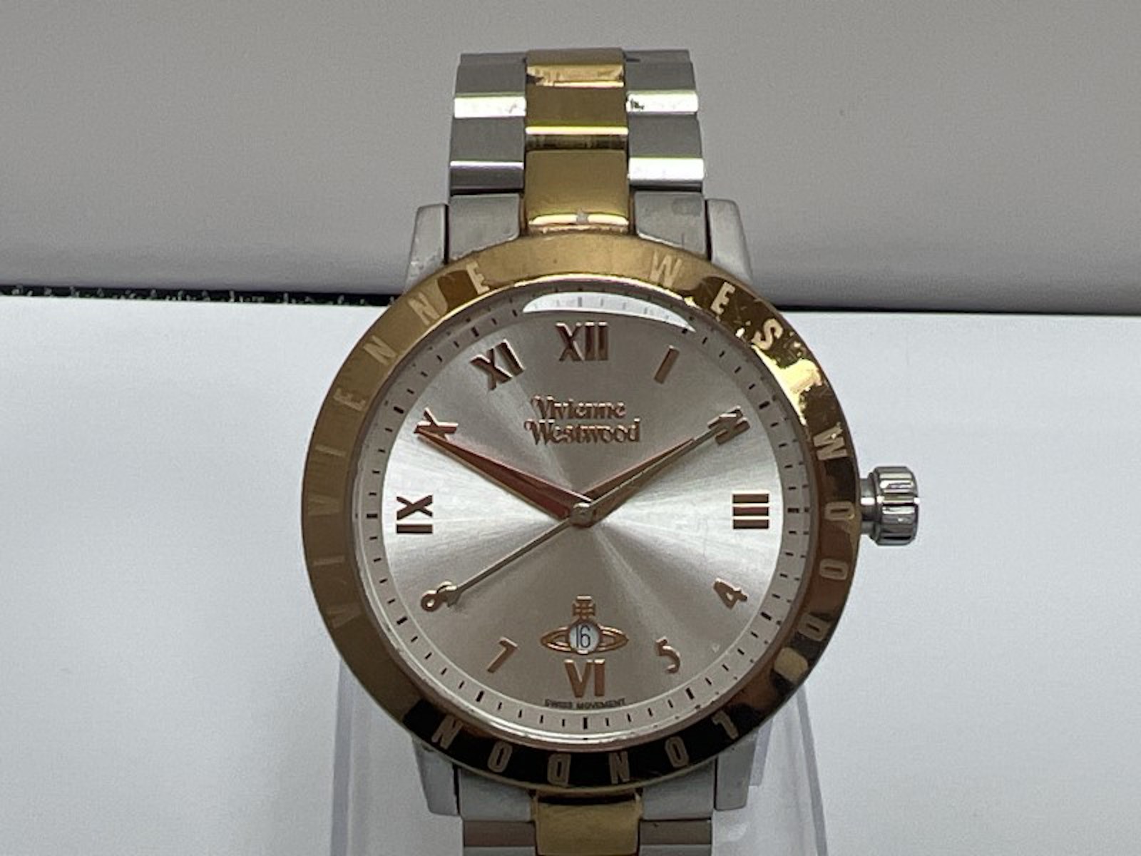 Ladies Watch Vivienne Westwood Rose Gold And Silver Watch Vivienne