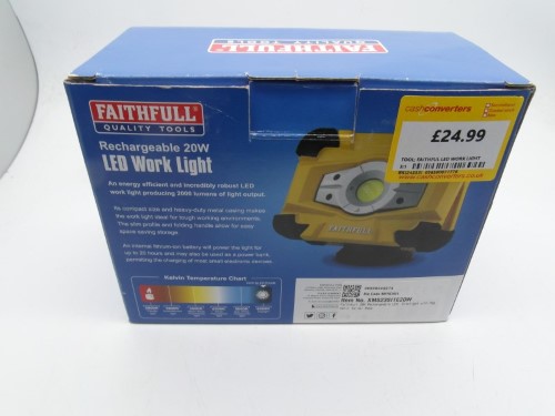 Faithful Led Work Light Yellow 056500071776 Cash Converters