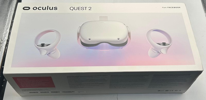 Quest 2 Vr Headset (With Controllers) - 64GB + Headsrap Meta