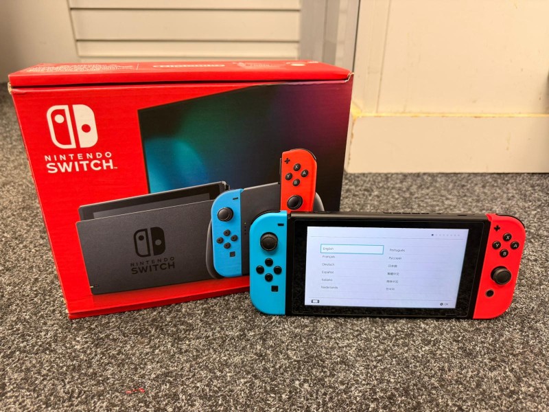 Nintendo Switch Black for £129.99 Second Hand