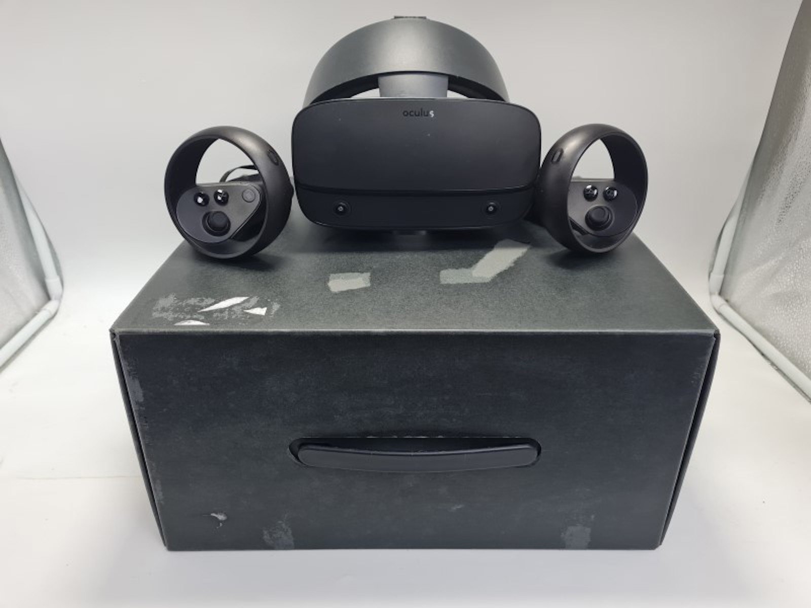 Headset Oculus Rift Box Contents Oculus Rift S Black For Second Hand