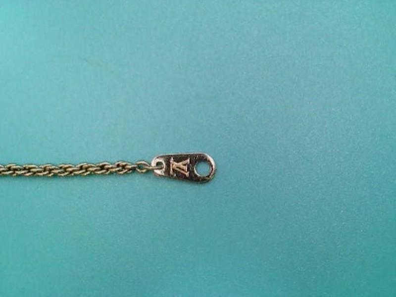 Metal Louis Vuitton Nigo Mountain Bear Necklace 10G